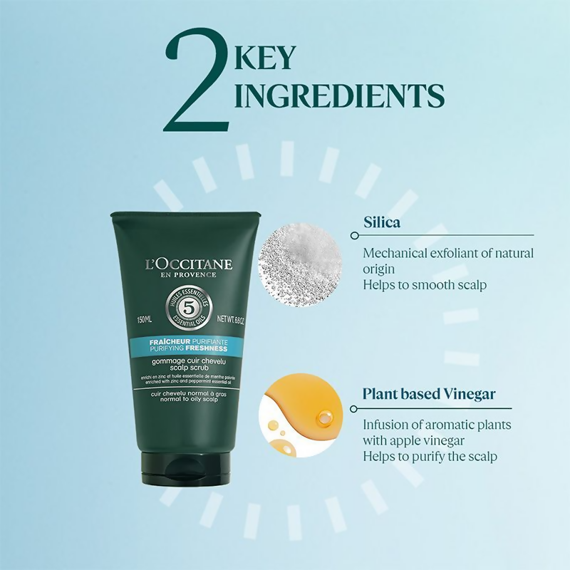 L'Occitane Purifying Freshness Scalp Scrub