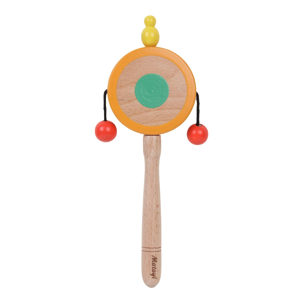 Matoyi Trapezium Rattle & Cat Stacker & Flat disk Rattle & Color Bowling Pin For Kids