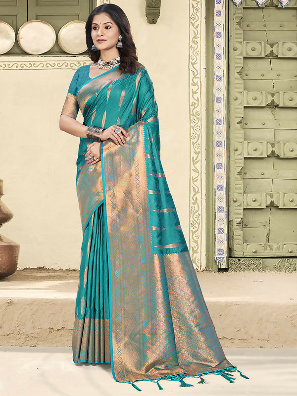 Shree Shyam Fashion Silk Sky Blue Saree