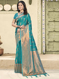 Shree Shyam Fashion Silk Sky Blue Saree