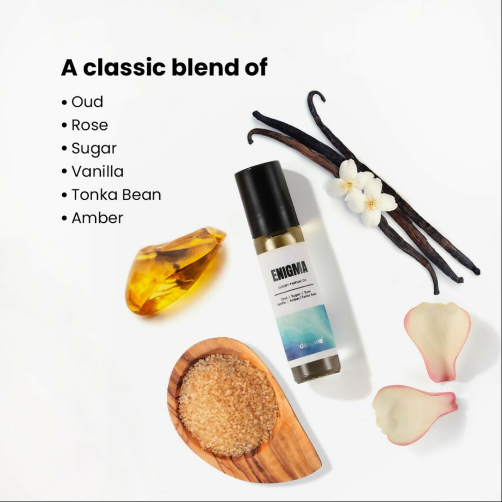 Detoxie Enigma - Luxury Parfum Oil (Attar) Non-Alcoholic