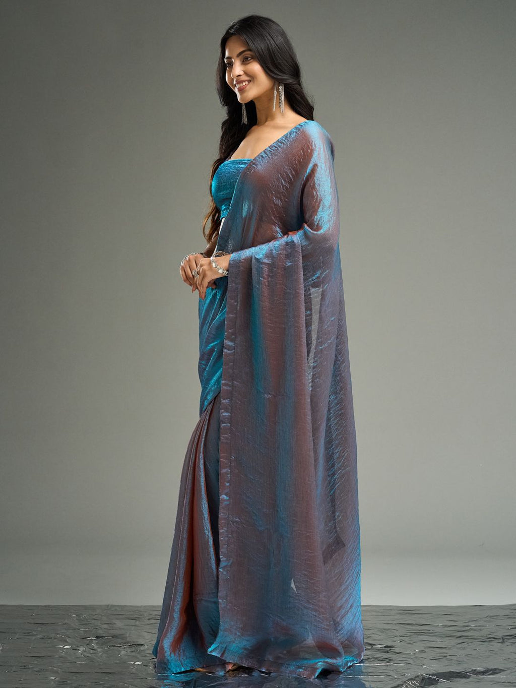 kasee Embellished Silk Blend Saree