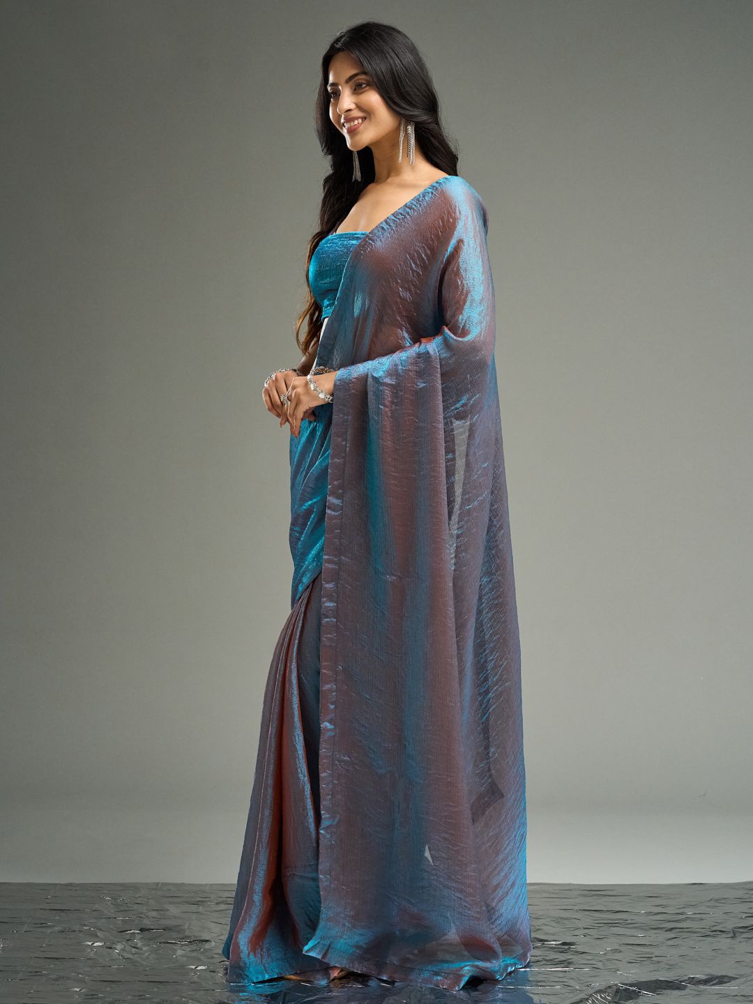 kasee Embellished Silk Blend Saree