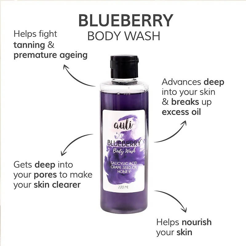 Auli Blueberry Body Wash