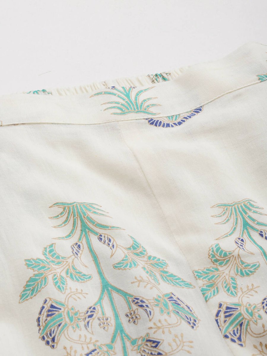 Ahalyaa Women's Traditional Wear Co-ods - Off White
