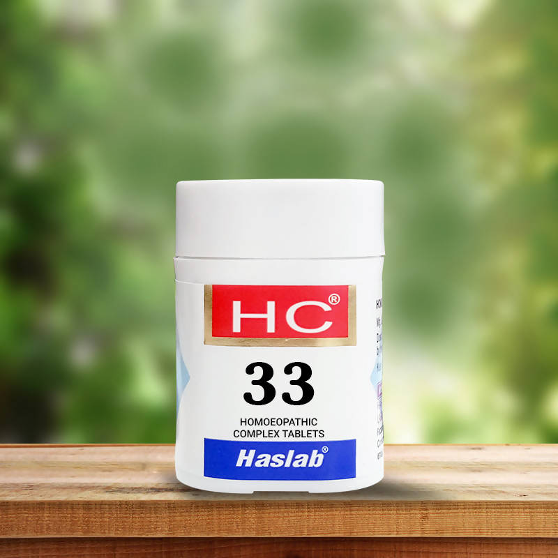 Haslab Homeopathy HC 33 Veratrum Complex Tablet