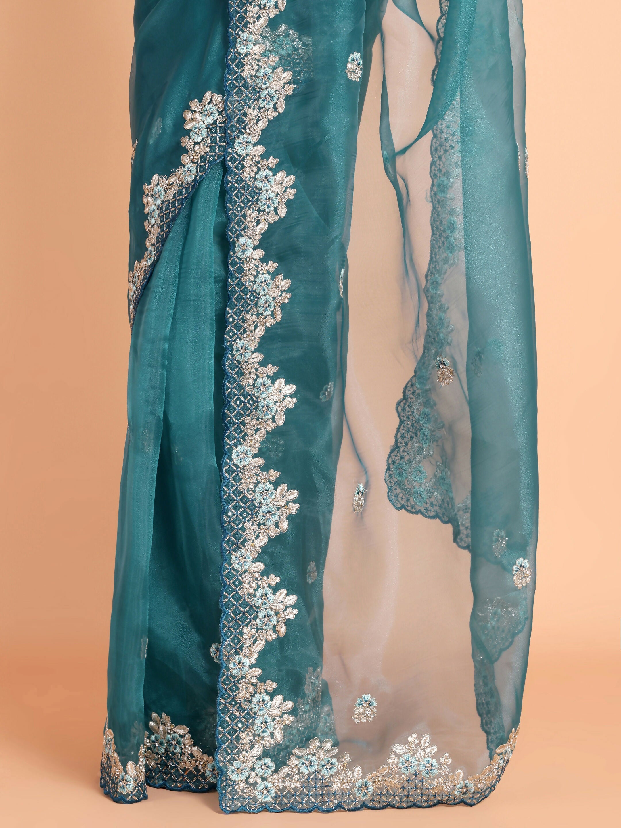 Vamsee Meera Rama Georgette Saree