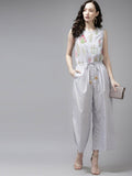 Ahalyaa Women's wear trendy Jumpsuit - Blue
