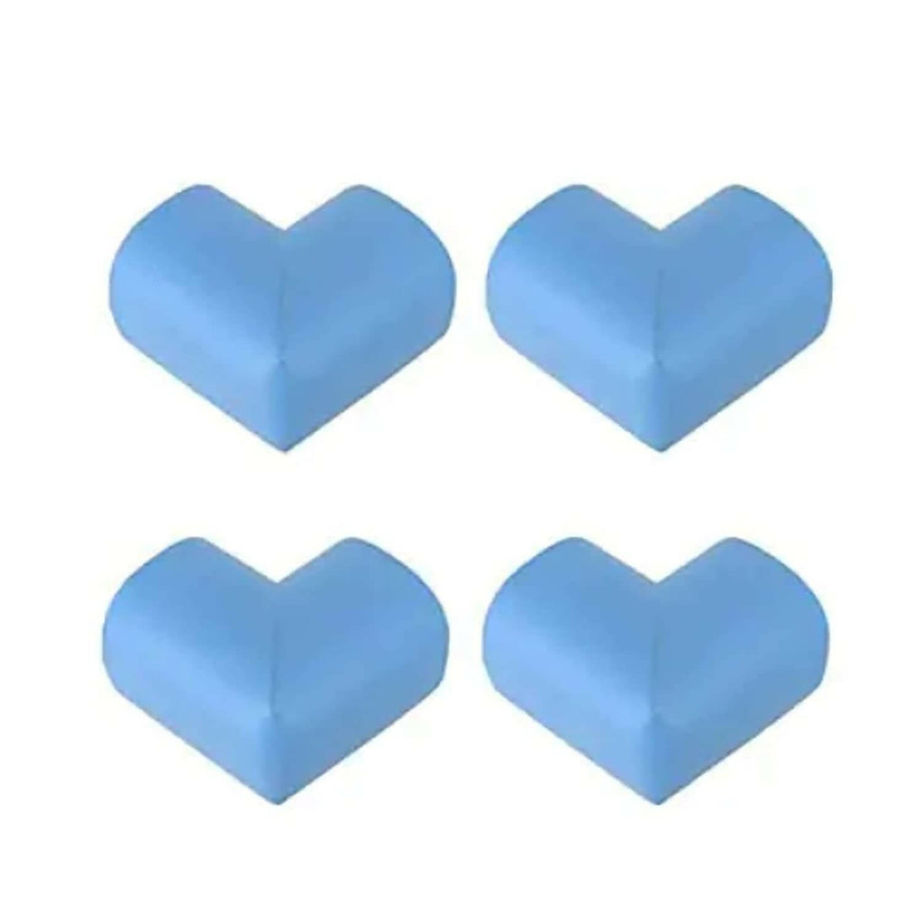 Safe-O-Kid Corner Guards Cushions L Shaped, Small, Blue For Kids Protection