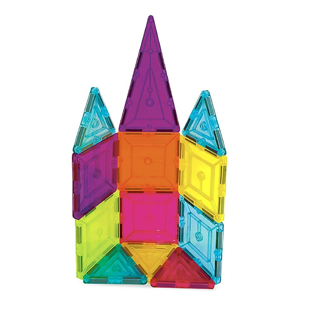 Kipa MagPlay 16 Magnetic Tiles and Blocks 16 pcs Starter Pack Building Educational Toys for Kids