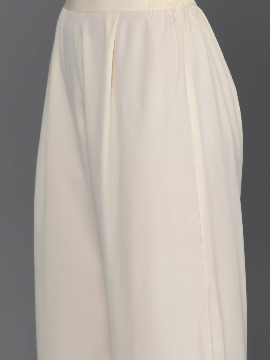 Ahalyaa Women's Traditional wear Kurta Set - Off White