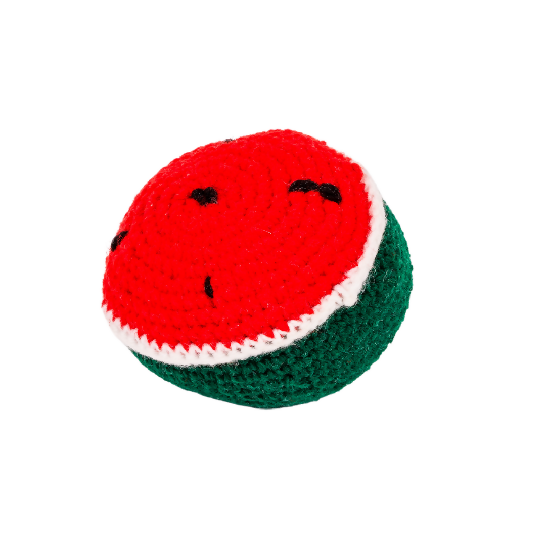 Nesta Toys Crochet Fruit Toys, Pretend Play Plush Toys for Kids, Stuffed Toys for Babies (5 Pcs)