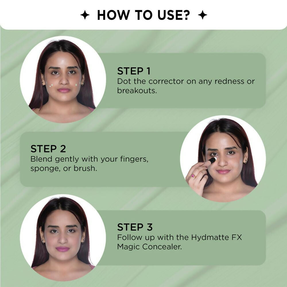 Bella Vita Organic Hydmatte Fx - Calming Color Corrector - Green