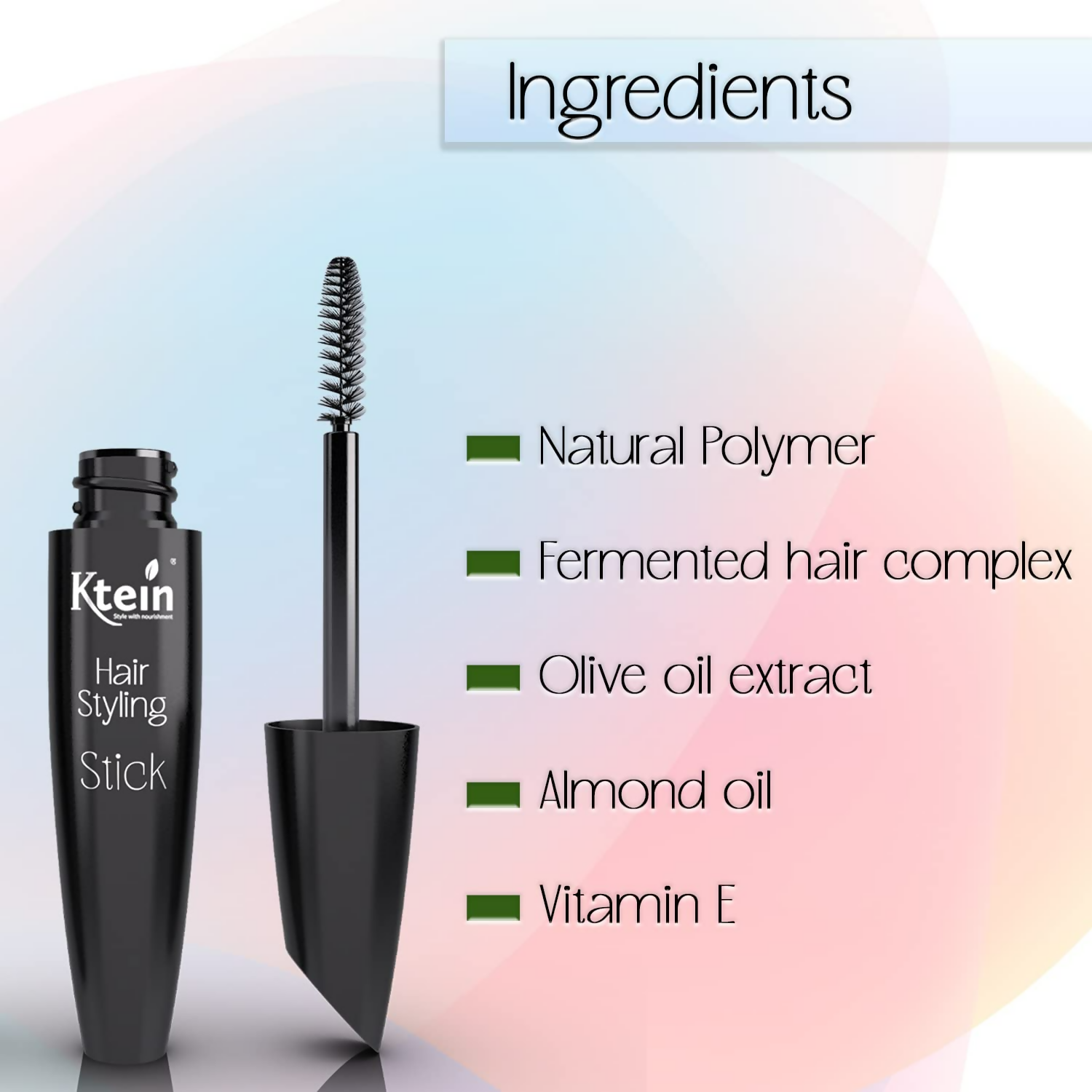 Ktein 100% Natural Plant Based Hair Styling stick