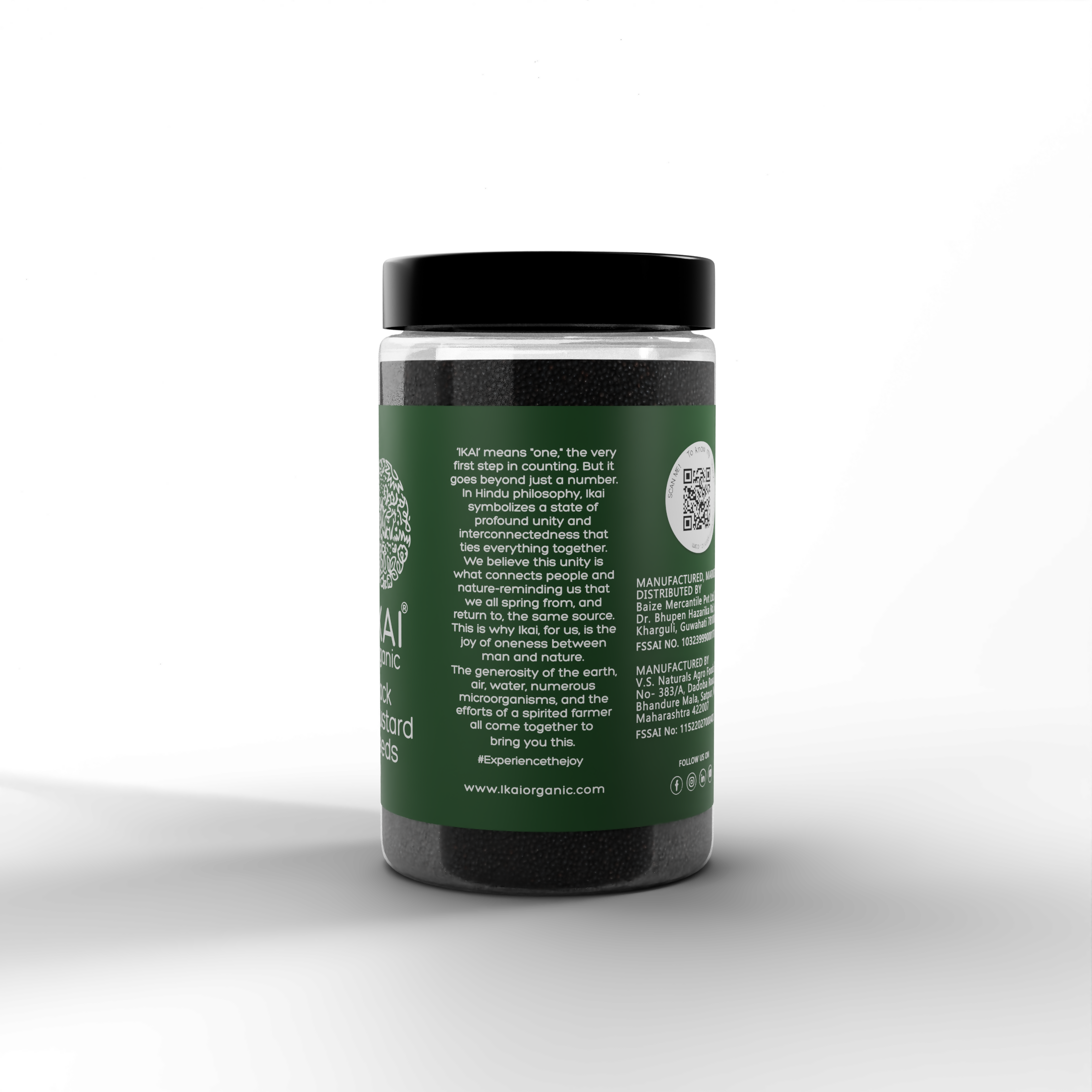 IKAI Organic Black Mustard Seeds