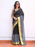 Exclusive Collection Multy Beautiful Khadi Cotton Handloom Saree