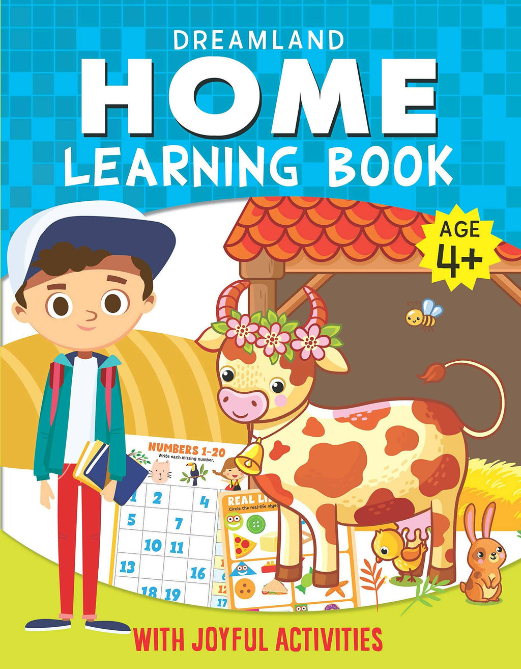 Dreamland Home Learning Book With Joyful Activities - 4+ : Children Interactive & Activity Book
