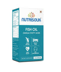 Nutrisouk Fish Oil Omega 3 Fatty Acid Capsules