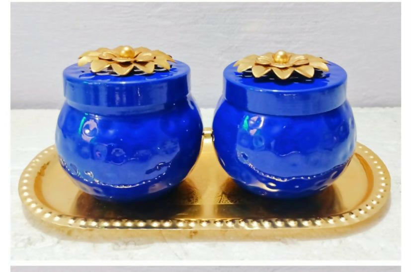 Collectibles India Gift Bowl Set with Tray