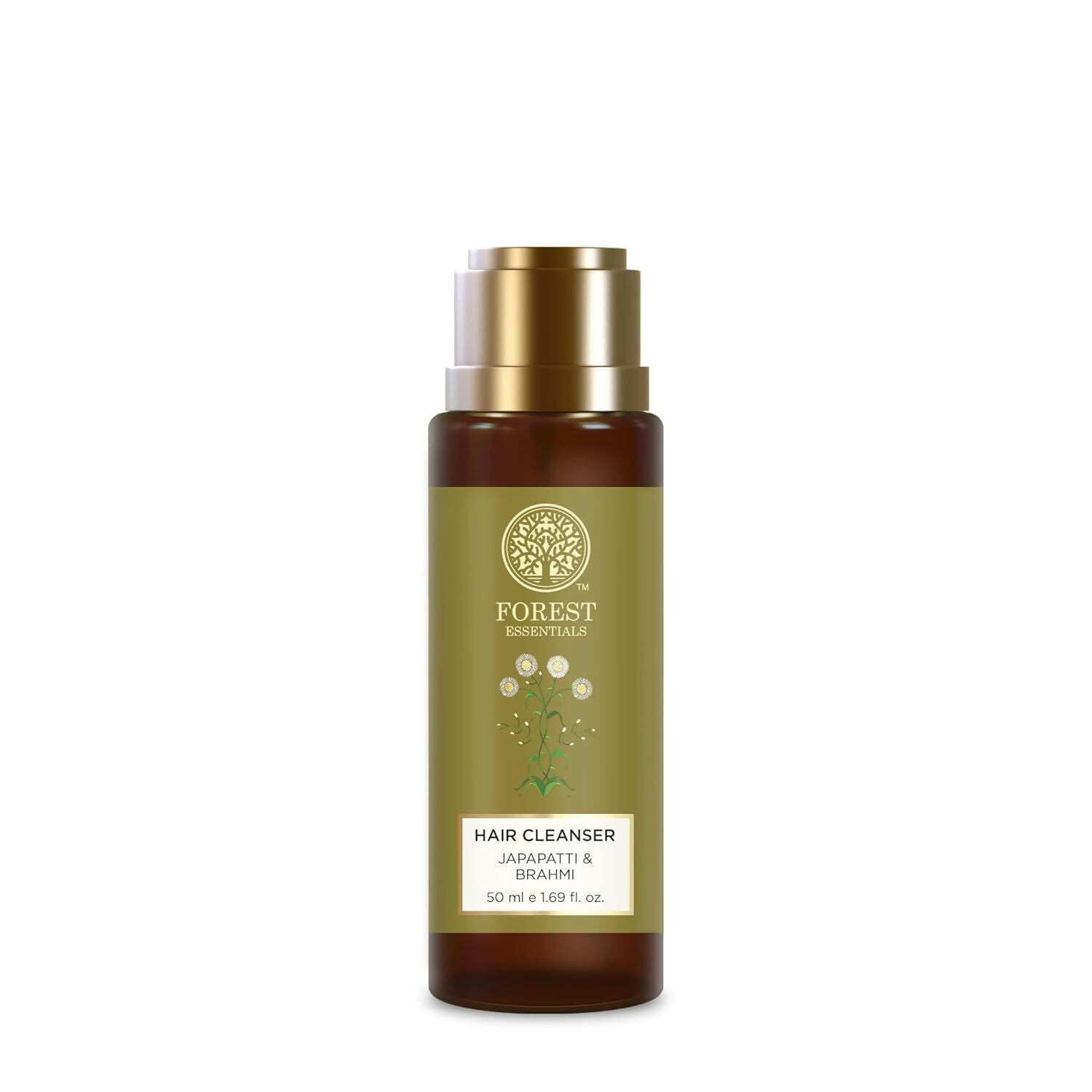 Forest Essentials Hair Shampoo Cleanser Japapatti & Brahmi