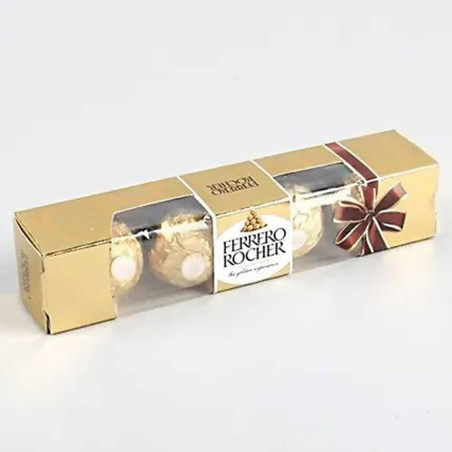 2 Stone Work Rakhis and Ferrero Rocher Box