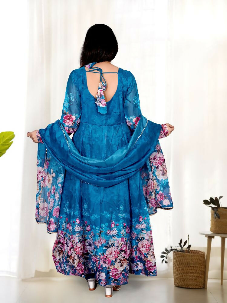 Joban Fashion Rama Kurta Set Organza Sequin Embroidery Work
