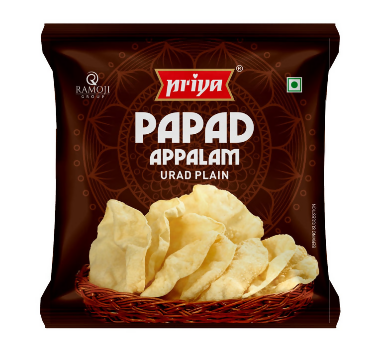 Priya Urad Dal Papad - Plain