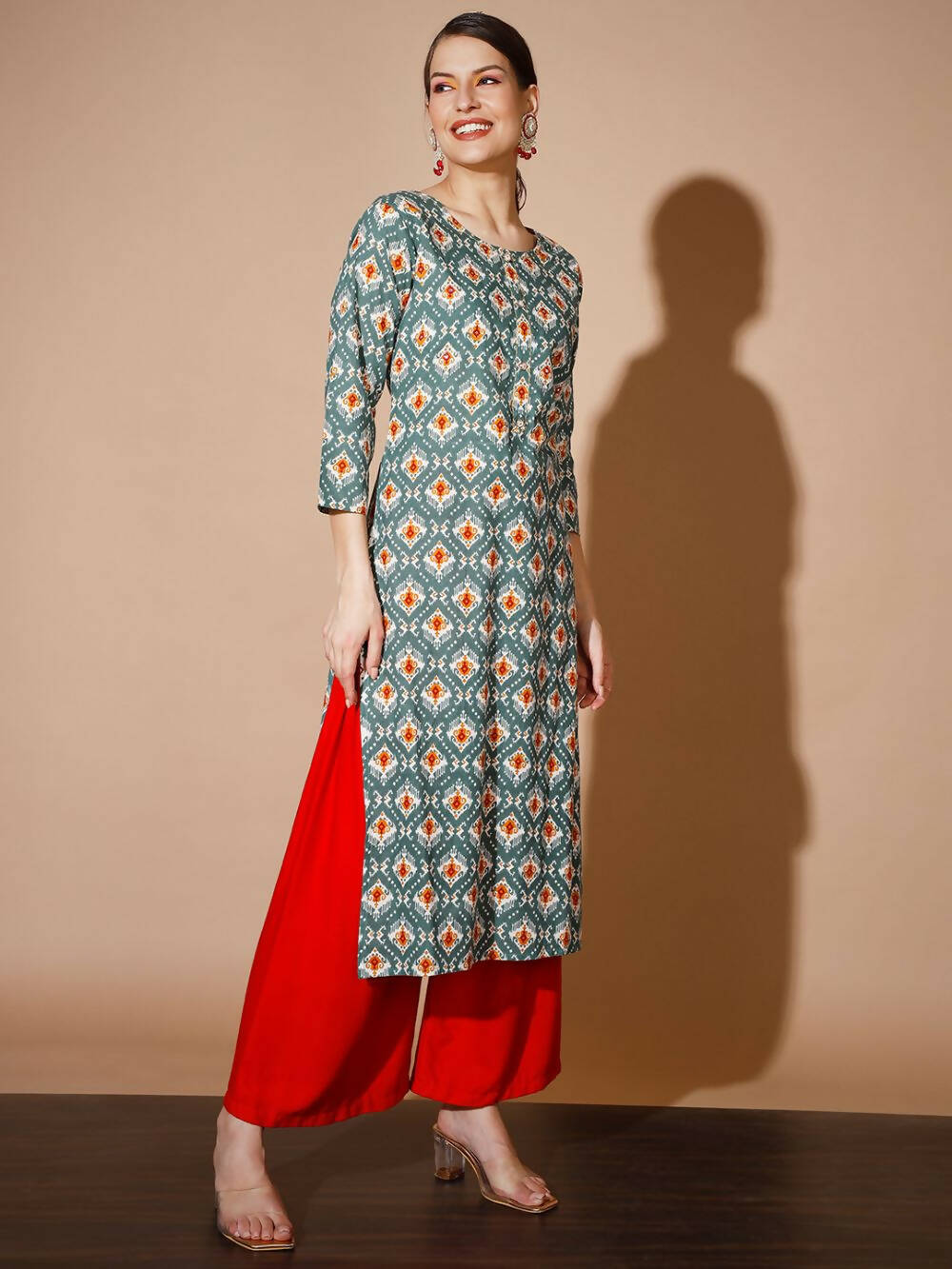 Myshka Women Multi Printed Kurtas