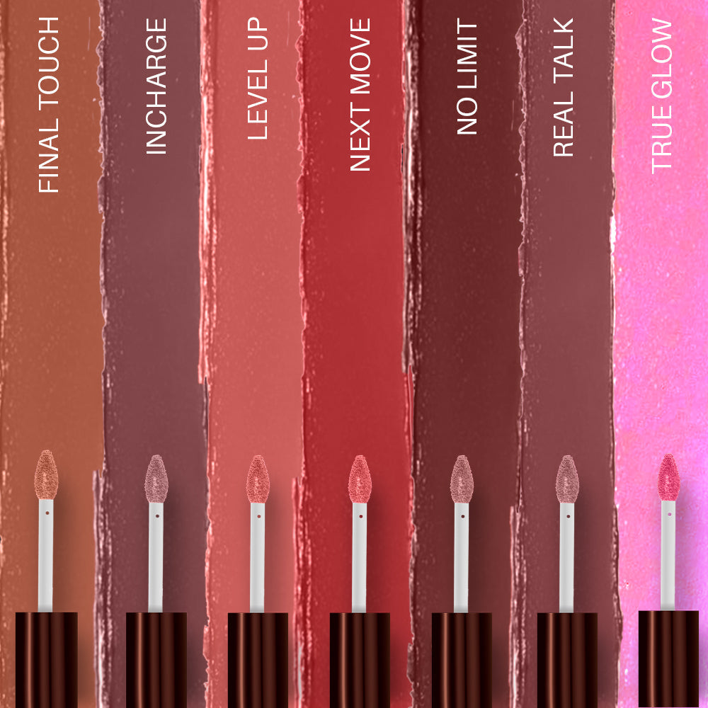 Baked Beauty Level Up Glass Silk Texture Liquid Lipstick