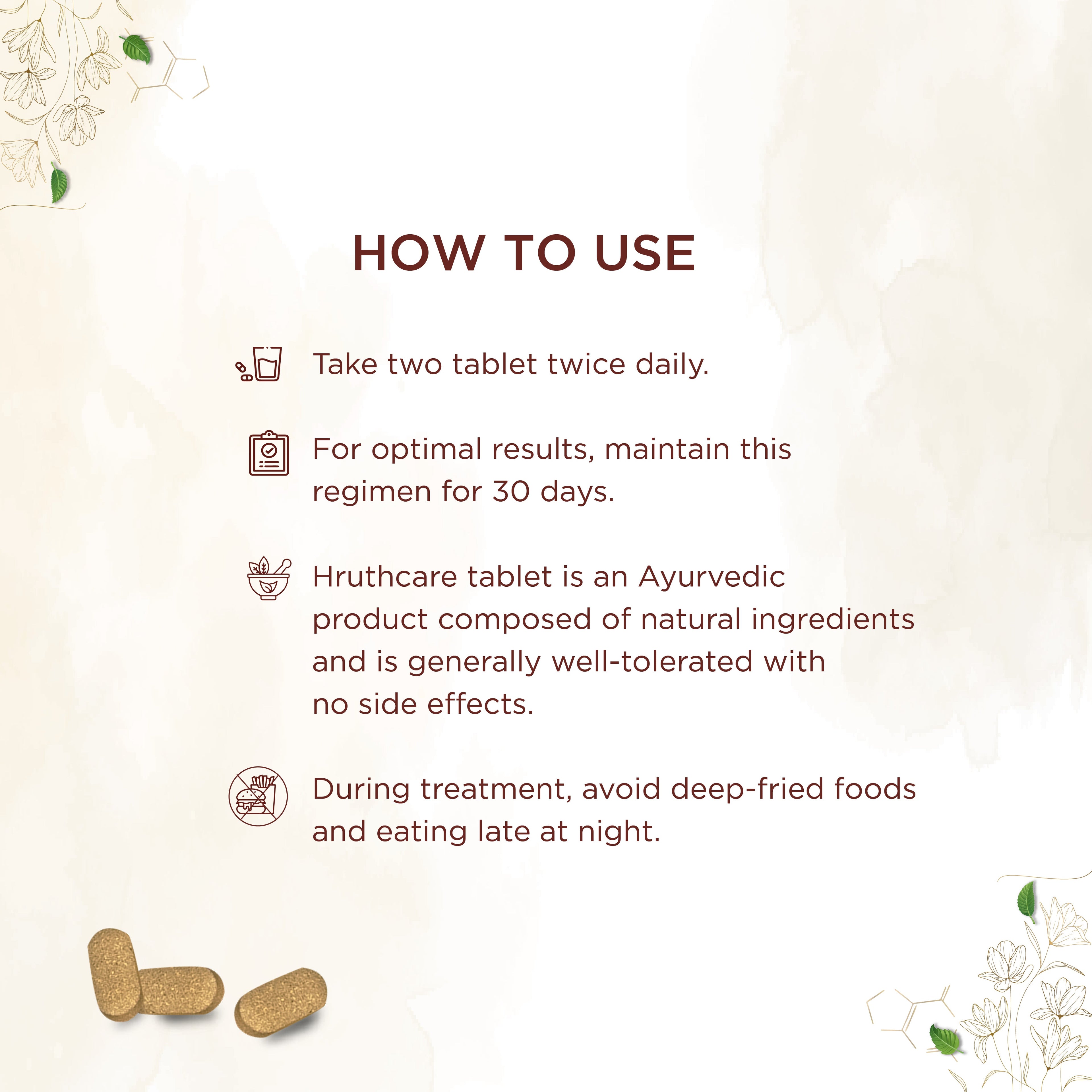 Shreevarma Hruth Care Tablets