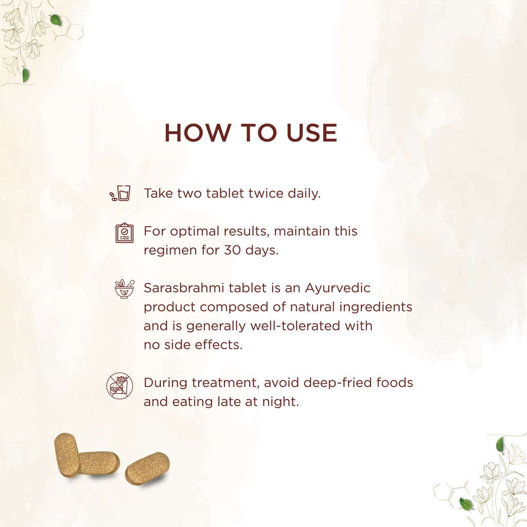 Shreevarma Saras Brahmi Tablets