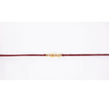 Indianvibez Bodh Abundance & Prosperity Real Crystal Stone Rakhi With Authenticity Certificate