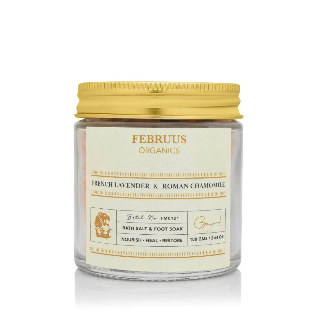 Februus Organics French Lavender & Roman Chamomile Bath Salt