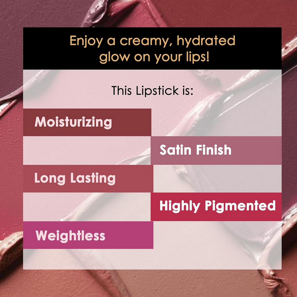 Good Vibes HydraGlow Creme Lipstick - Pink Raspberry