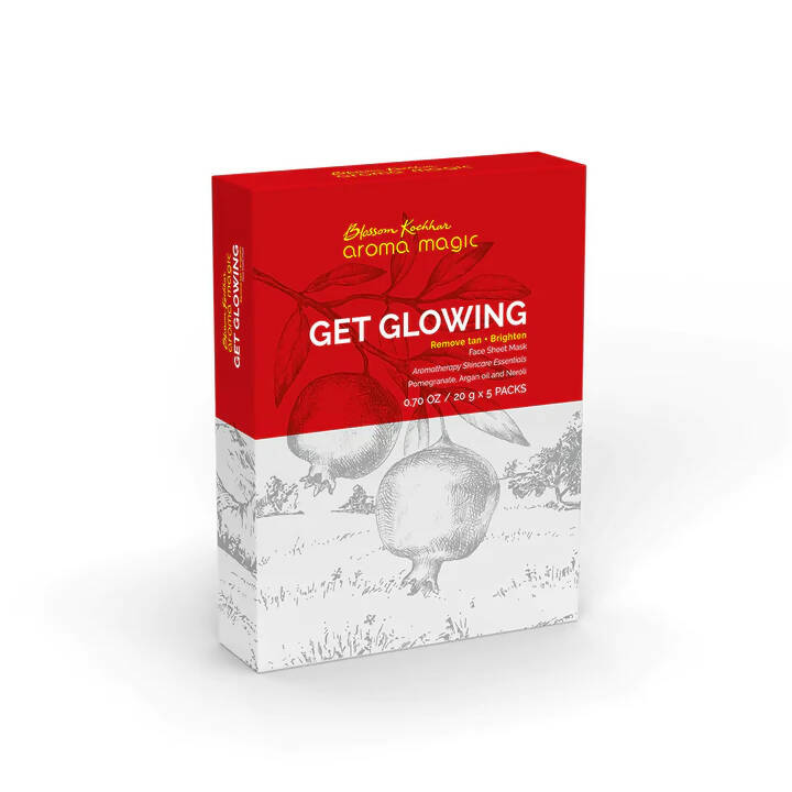 Blossom Kochhar Aroma Magic Get Glowing Face Sheet Mask