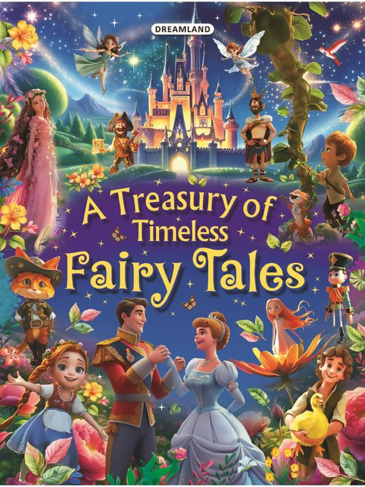 Dreamland Publications A Treasury of Timeless Fairy Tales Book For Kids