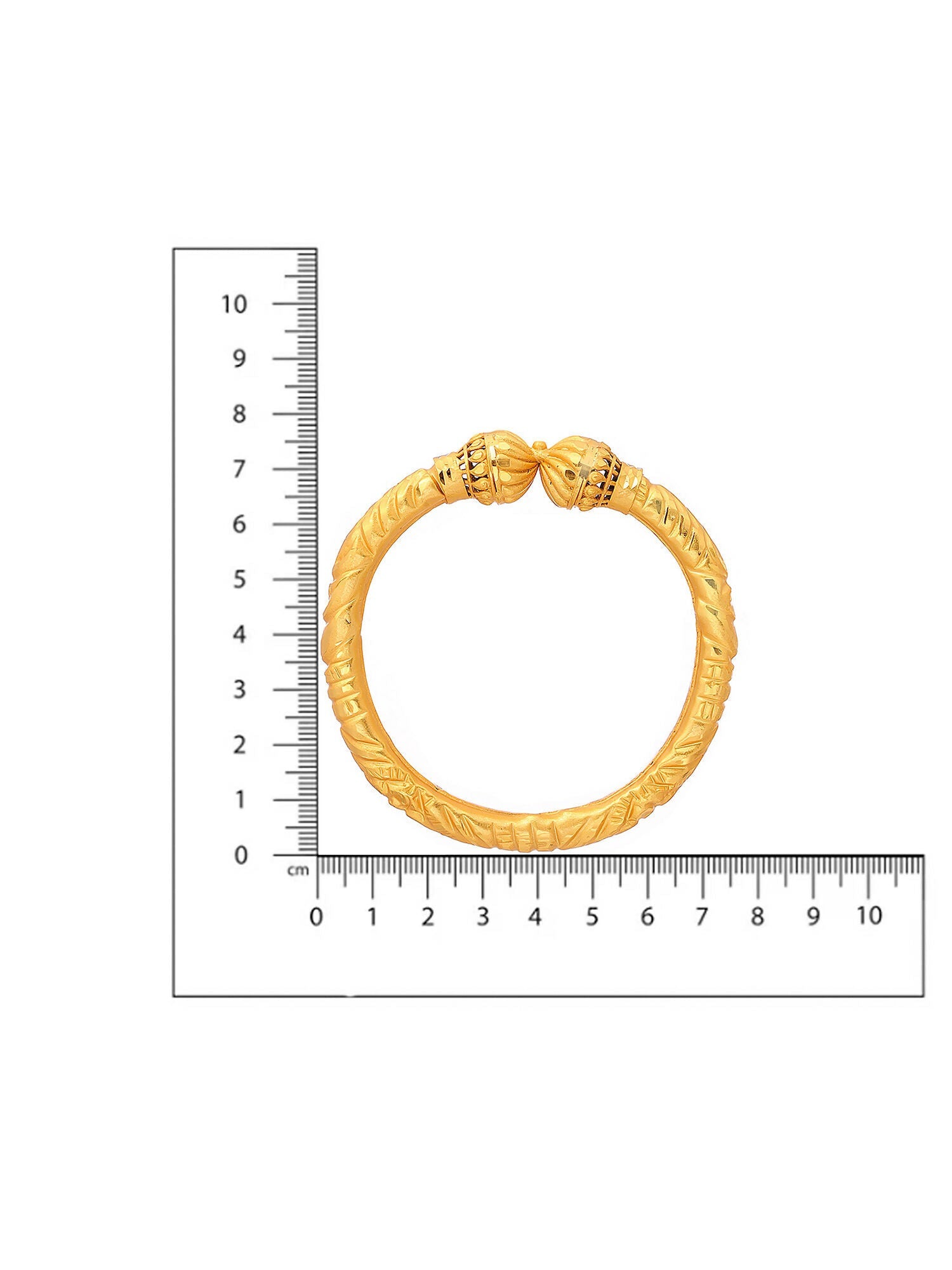 Ruby Raang Golden Bangle