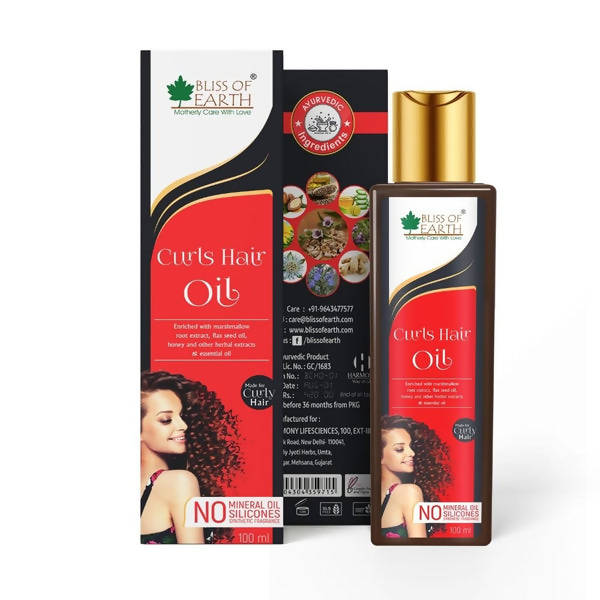 Bliss of Earth Curls Hair Oil