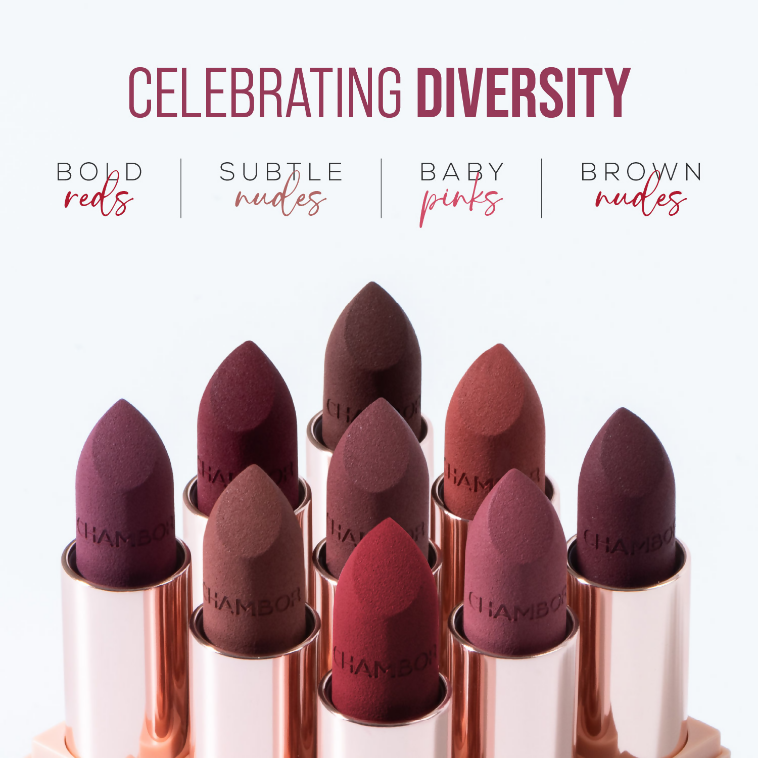 Chambor Colour Studio Les Universelles Matte Lipstick - Muse