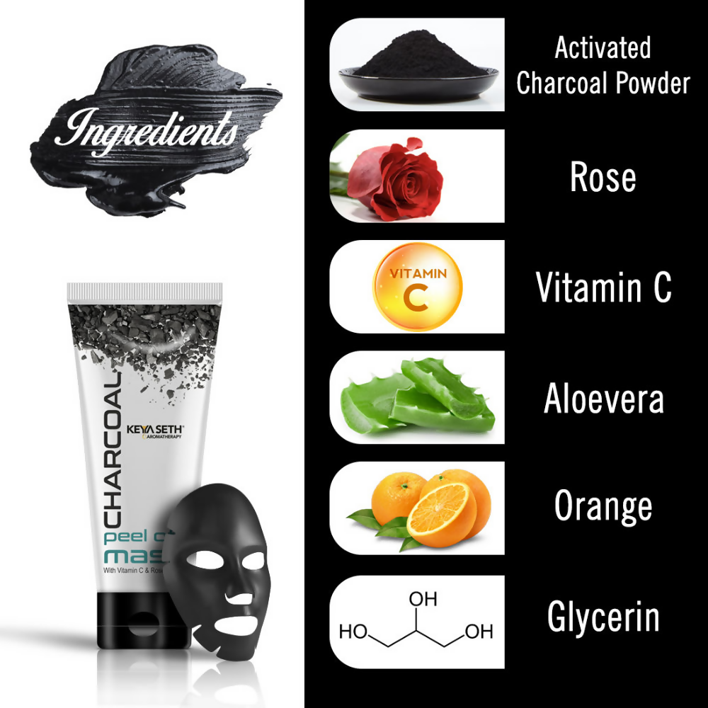 Keya Seth Aromatherapy Charcoal Peel Off Mask