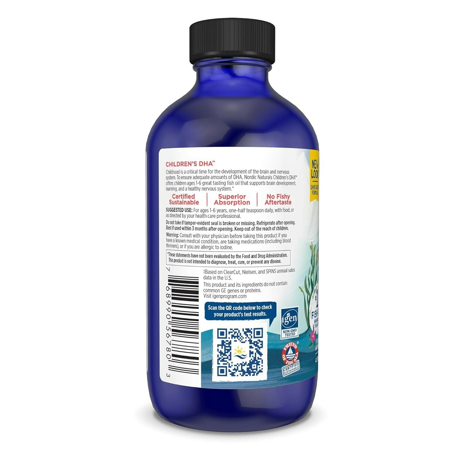 Nordic Naturals Children’s DHA For Omega 3 Fish Oil - Strawberry Flavour