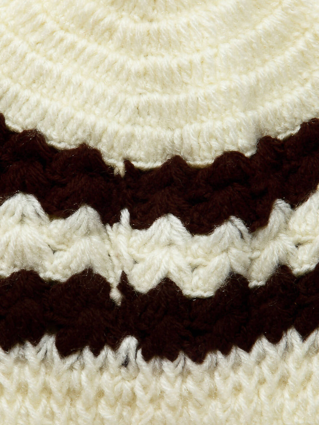 ChutPut Hand knitted Front Open Sweater For Baby Girls with Cap- Cream
