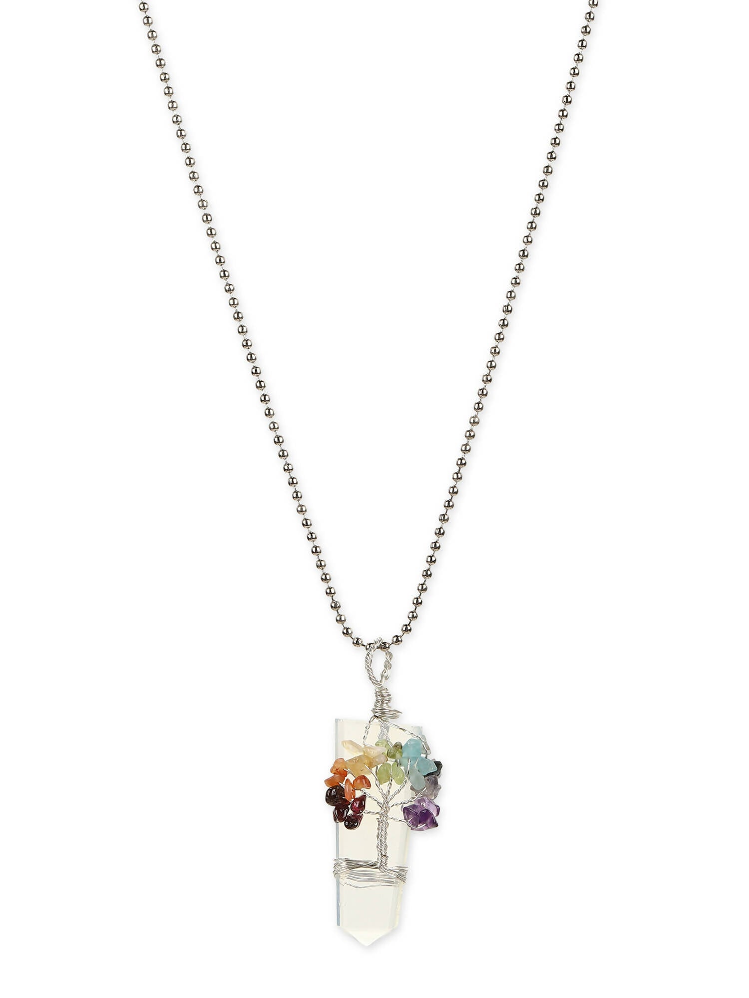 Women's Silver-Plated Chain - Ruby Raang