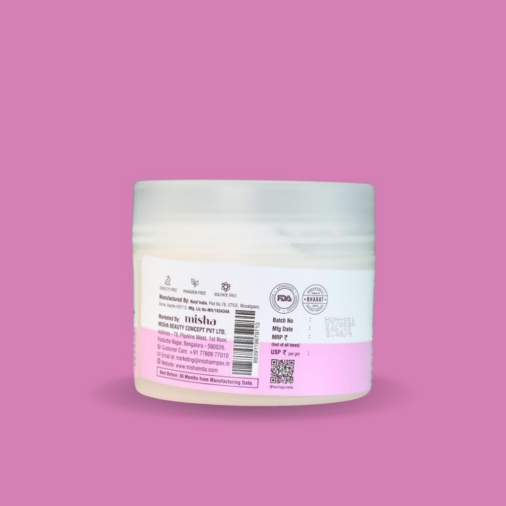 Hair Logic Kerafused Mask For Frizzy Hair Ideal for Men & Women