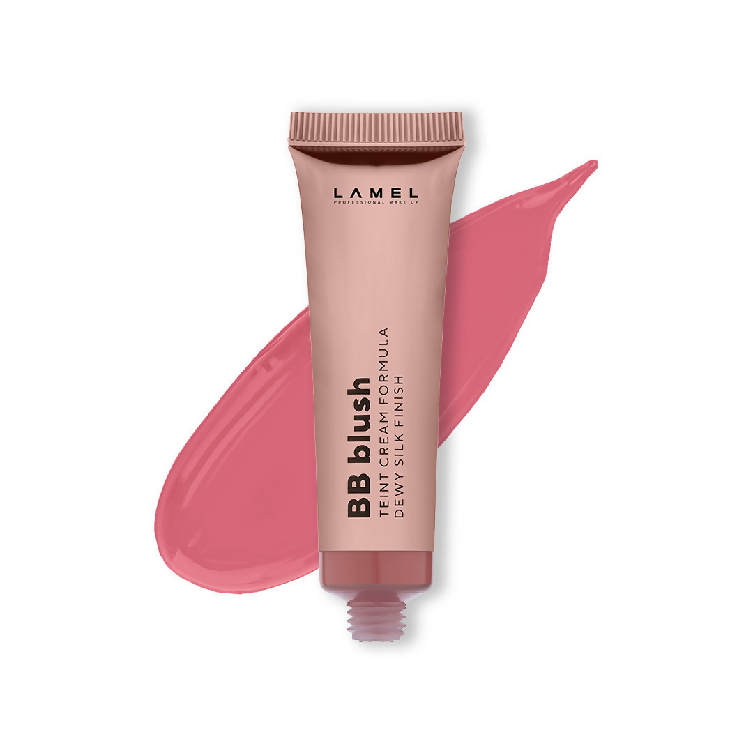 Lamel BB Blush For Dewy Silk Finish - 402 Pink Blossom