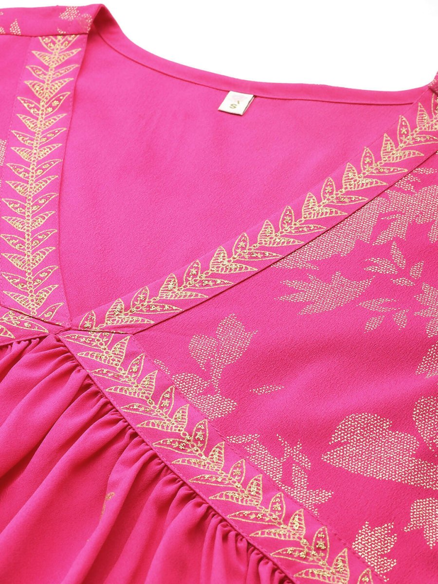 Ahalyaa Women's Traditional Wear Co-ods - Pink