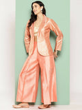 Ahalyaa Women's Traditional Wear Co-ods - Peach