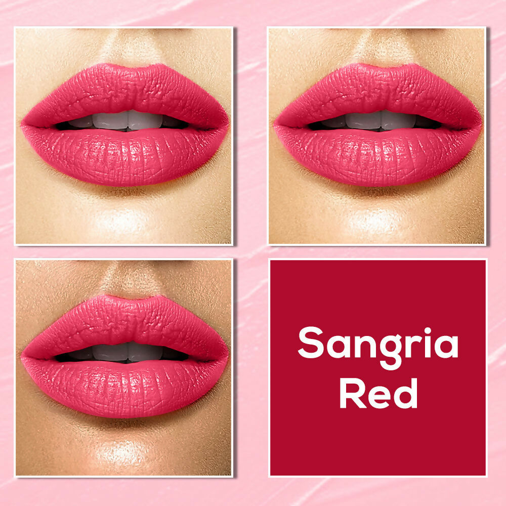 Jaquline USA Color Me Matte Liquid Lipstick - Sangria Red