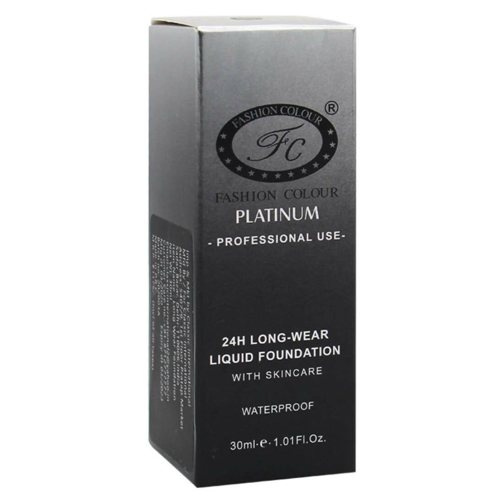 Fashion Colour 24HR Long Wear Liquid Foundation-Warm Nude (Medium Skin Tone)