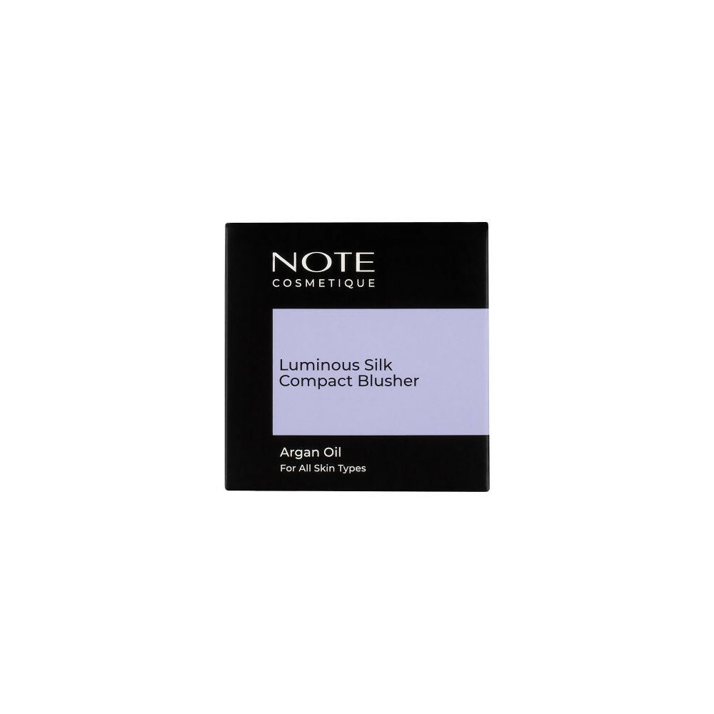 Note Cosmetique Luminous Silk Compact Blusher - 04 Soft Peach